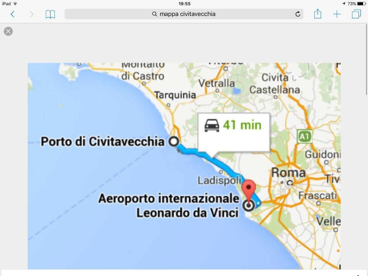 Whole Holiday Home Apartment Fantastic Civitavecchia Da Pamino & Priscilla Con Due Camere Letto! Εξωτερικό φωτογραφία